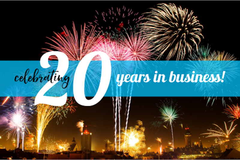 We turn 20 years!